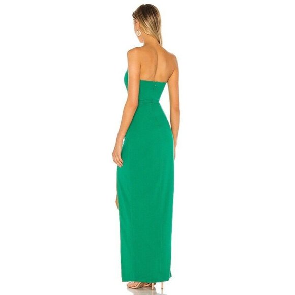 Lovers + Friends Max Gown Spring Green Long Formal Party XL NWT $198 - Picture 3 of 7